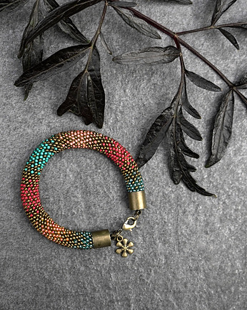 Bransoletka koralikowa ombre Alice, Blackballoon