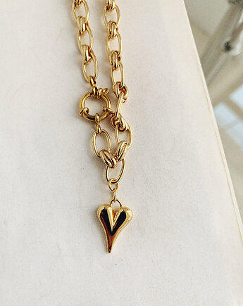 Naszyjnik Heart Chain, Chmolowska Jewellery