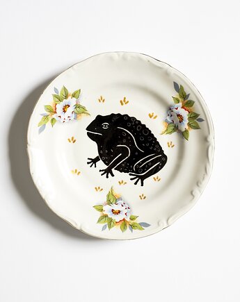 Talerz na ścianę - ropucha, EMPE artstudio