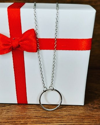Naszyjnik kółko ring 15mm, Czaki Bransoletki