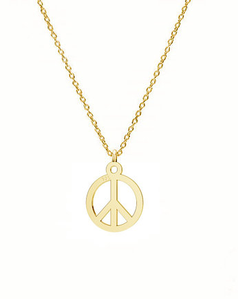 PEACE - srebro, złoto 585, różowe złoto, ISSI Jewelry