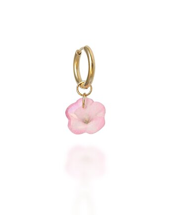 Kolczyki Jasnoróżowy kwiat, Flores Jewellery