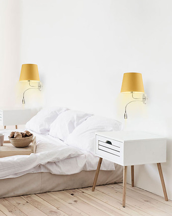 2-płomienna lampa ścienna z panelem LED IMPERIA mix kolorów, LYSNE