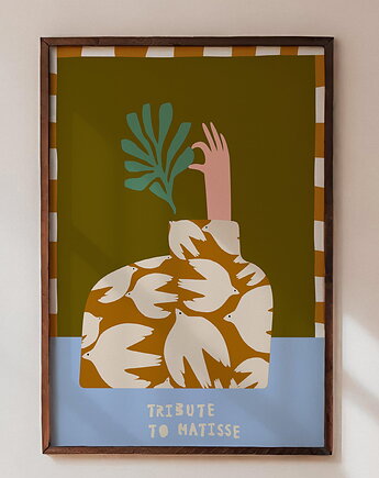 Plakat Tribute to Matisse, Pola Augustynowicz