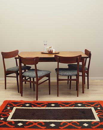 Stół palisandrowy, duński design, lata 70, produkcja: Dania, Przetwory design