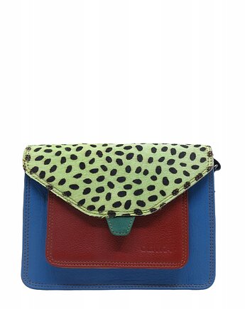 Torebka damska skóra naturalna obrotowa klapka 4w1 unikatowa eko OLIVKA, Olivka Warsaw