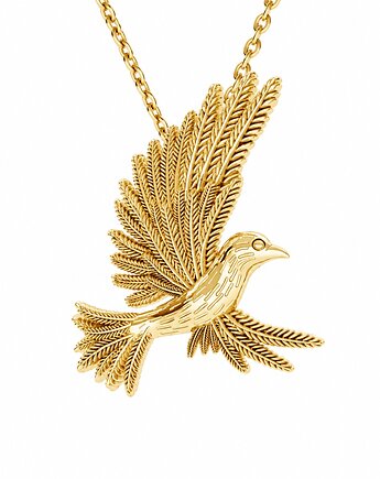 PTAK- naszyjnik srebro, złoto, różowe złoto, ISSI Jewelry