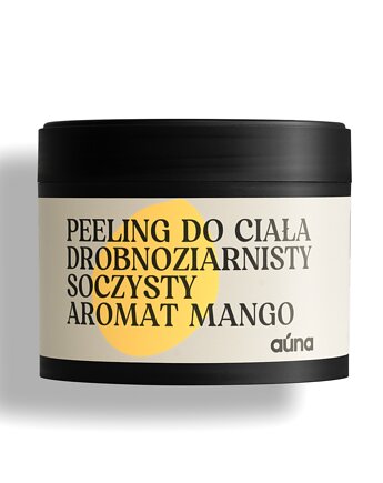Cukrowy Peeling do Ciała MANGO 250 ml Delikatny z Olejem Mango, Auna