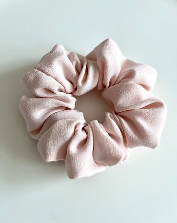 Jedwabna Scrunchie Pale Pink Silk w kolorze bladego różu, Volie Line
