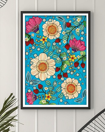 Kwiaty i truskawki, Malgorzata Domanska