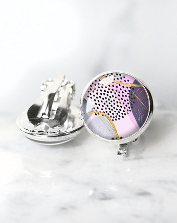 KLIPSY "modern PINK" AUTORSKIE  różne rozmiary, Chodelska Art Studio