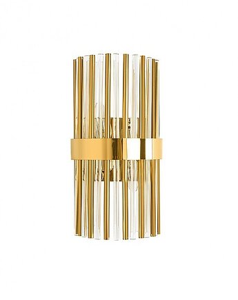 Lampa Ścienna Kinkiet Ścienny Como Złoty, MIA home
