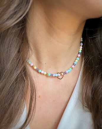 Naszyjnik z kolorowej muszli LOLA, Lajka