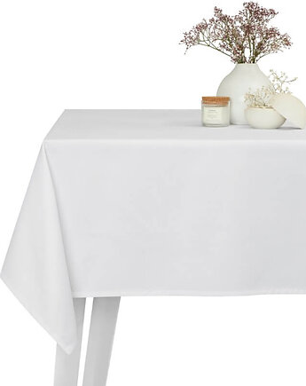 Obrus klasyczny biały, White pocket