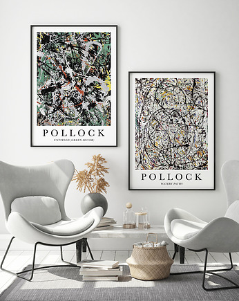 Zestaw plakatów - Pollock  v1, OKAZJE - Prezent na Wesele
