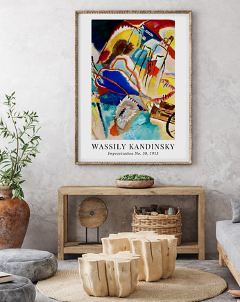 Plakat reprodukcja Wassily Kandinsky "Painting with Green Center", Well Done Shop