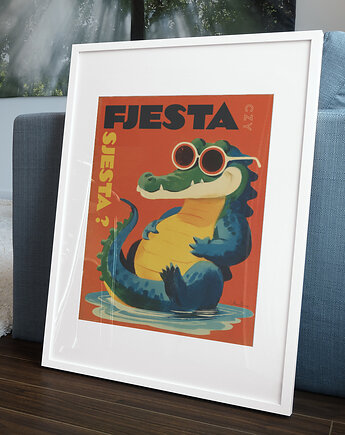 Plakat prl DO KUCHNI 30X40 fiesta, polkastudio