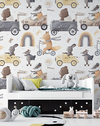 Tapeta Retro-wyścig 3, Make My Wall 