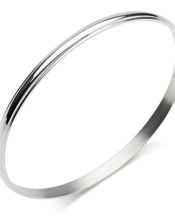 Bransoletka srebrna koło z wzorem do medytacji  - styl Vintage, Ade Art