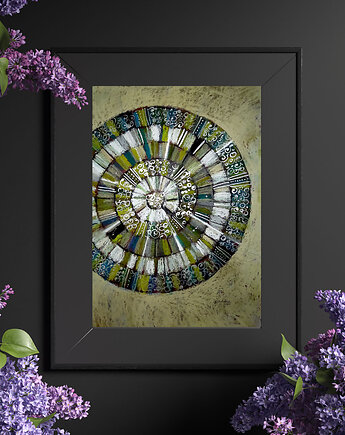 Mandala 32 - plakat B2, Katarzyna Radzka