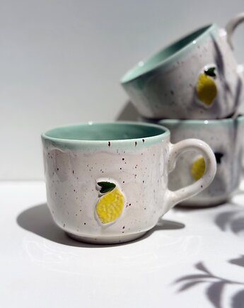 Kubek ceramiczny cytrynka, Strefa Ceramiki
