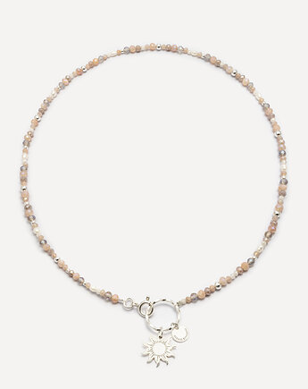 Naszyjnik srebrny z kamieniami Shine Bright, ANIMALKINGDOM