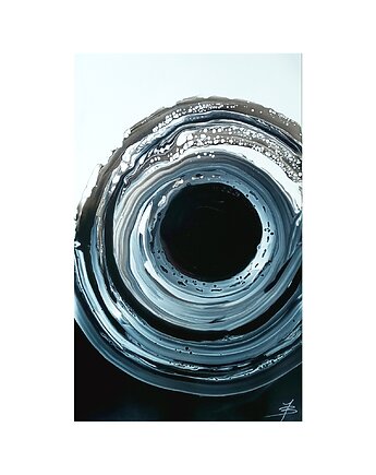 THE LOOP 50x80 abstrakcja obraz, Joanna Bilska