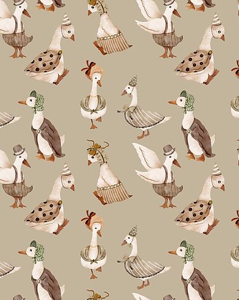 Tapeta ścienna Goose Party 3 53cmx10m PZ, Bajkowe Wnetrza