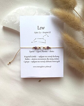Bransoletka zodiakalna Lew, Szmaragdowa Polana