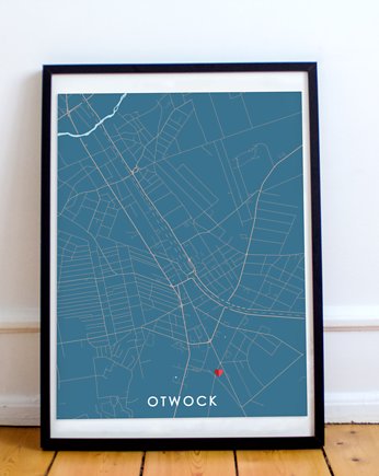 Mapa Otwocka - rezerwacja, Mappy Maps