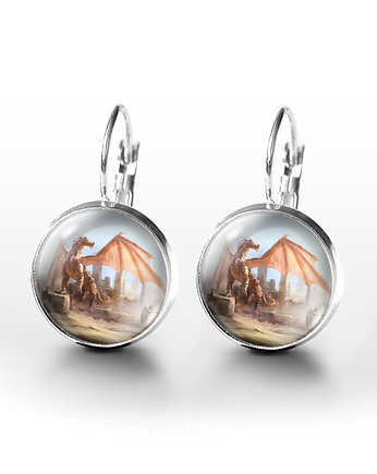 Kolczyki - Smok, yenoo