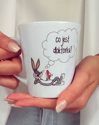 Kubek  Latte   CO  JEST DOKTORKU?, FarrowDesign