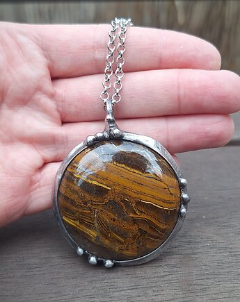 Brązy - wisiorek, po drugiej stronie lustra