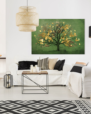Obraz na płótnie   ZIELONE DRZEWO, LUdesign gallery