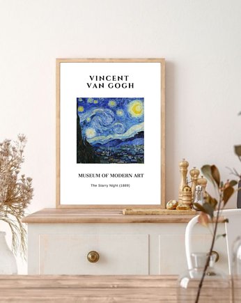 PLAKAT dekoracyjny , Vincent van Gogh, wystawowy, black dot studio