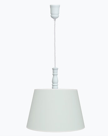 Lampa wisząca miętowa z białąlamówką, OSOBY - Prezent dla 3 latka