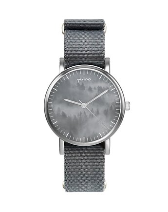 Zegarek mały - Into the wild - nylonowy, szary, yenoo