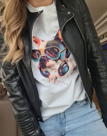 T-shirt Dog Mint, Wild Cat