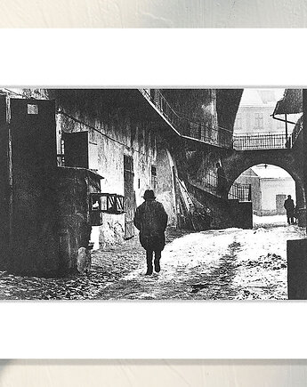 Fotografia z passe-partout; Wejście do getta, Galeria LueLue