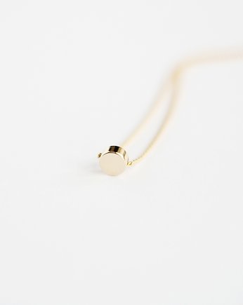 16k Gold Plated Tiny Dot Necklace, Le Boho Bleu