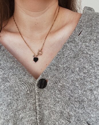Naszyjnik łańcuszek serce, Chmolowska Jewellery