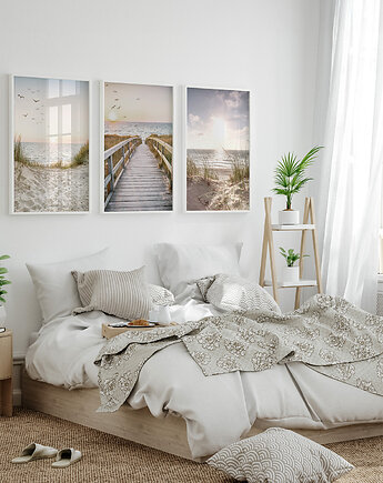 Zestaw plakatów -  Pejzaże morskie  (set199), raspberryEM