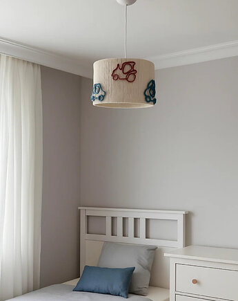 Lampa do pokoju chłopca - maszyny, Boholine