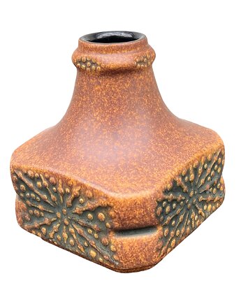 Wazon ceramiczny w stylu op-art Fohr Keramik, Niemcy, lata 70., Good Old Things
