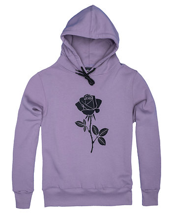 Bluza Damska Hoodie Lavender Rose, HARP TEAM