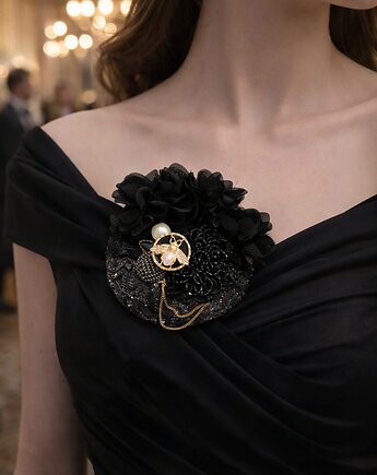 Black Dhalia broszka, Nat design