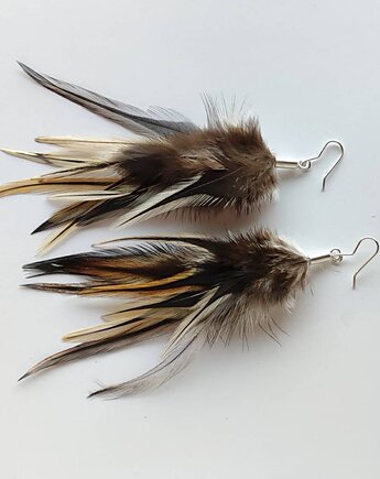 PIÓRKO kolczyki, Katarzyna Kaminska ART