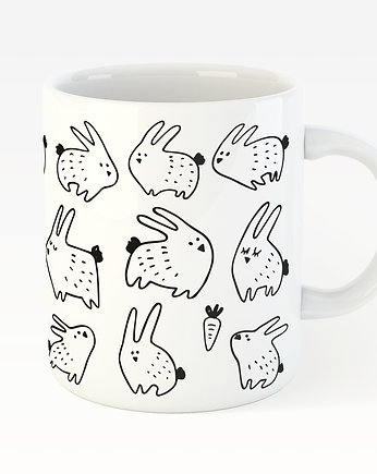 Króliki - kubek, Ja Cię Broszę