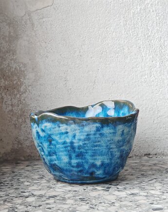 Miska niebieska średnia, MOM S HANDMADE