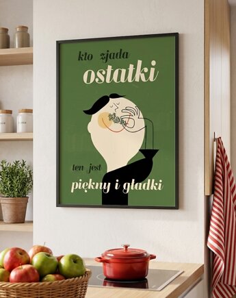 Plakat ostatki   30x40, polkastudio